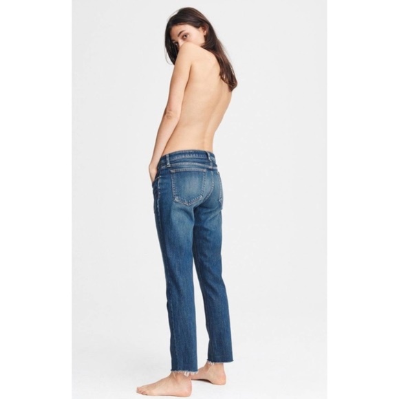 Rag & Bone Dre Low Rise Slim Boyfriend Magnus Jean - Picture 2 of 10
